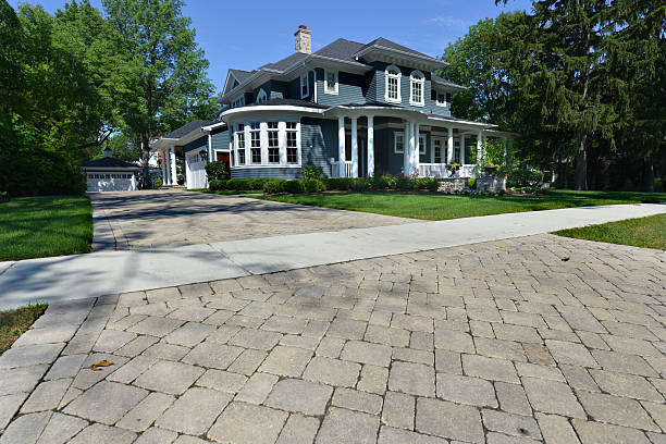 Residential Paver Driveway in Greenville, GA